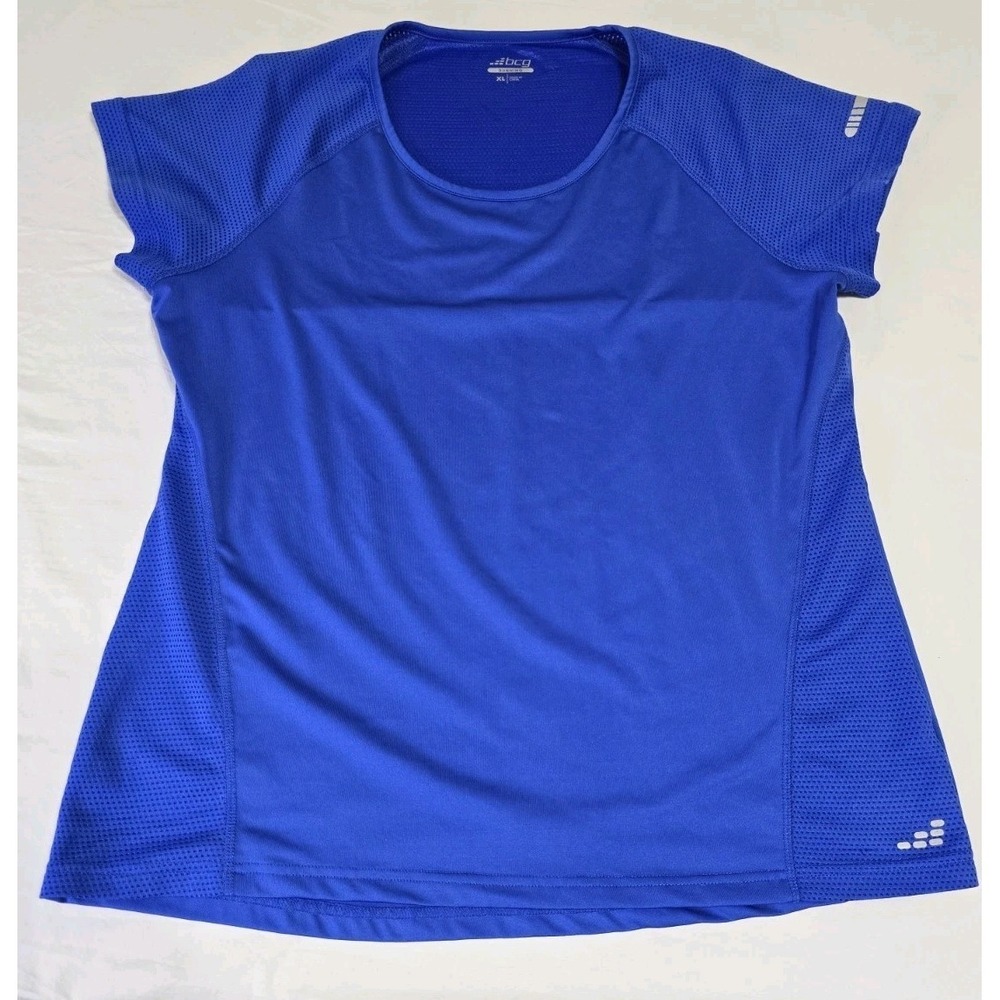 BCG Women's XL Blue Running Shirt